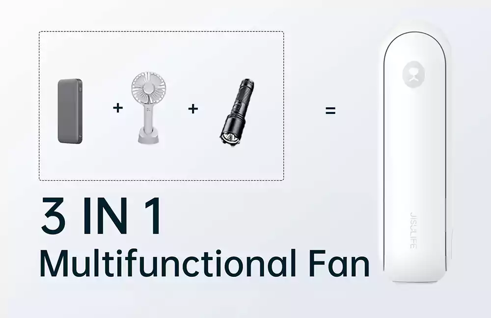 JisuLife F8 Portable Mini Handheld Fan 2