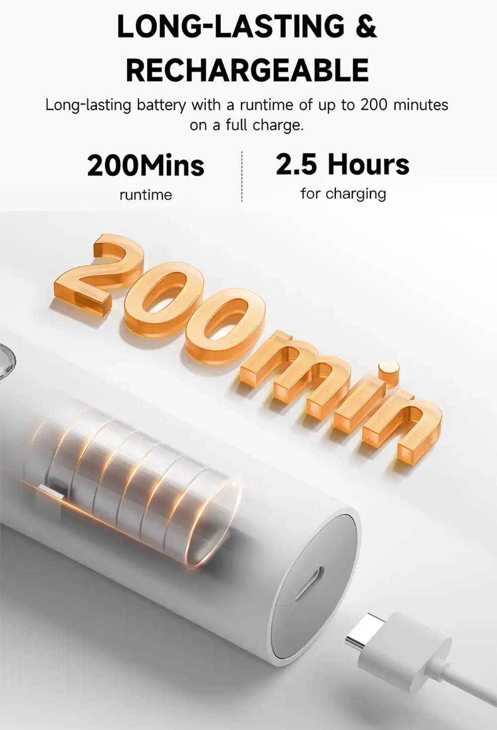 Xiaomi Enchen Boost 2 Rechargeable Trimmer 5