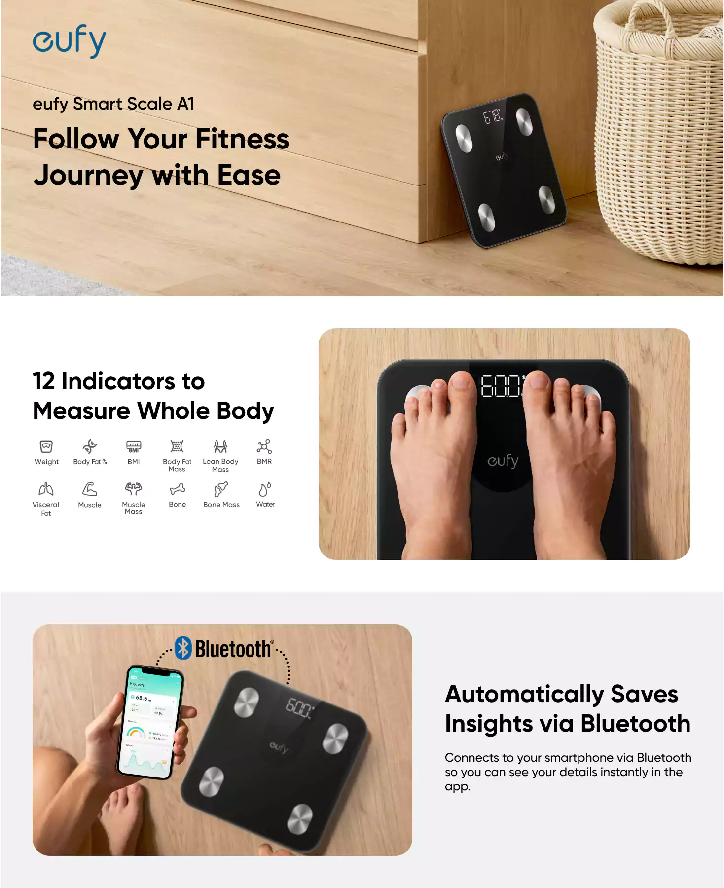 Anker Eufy A1 Smart Body Scale 2