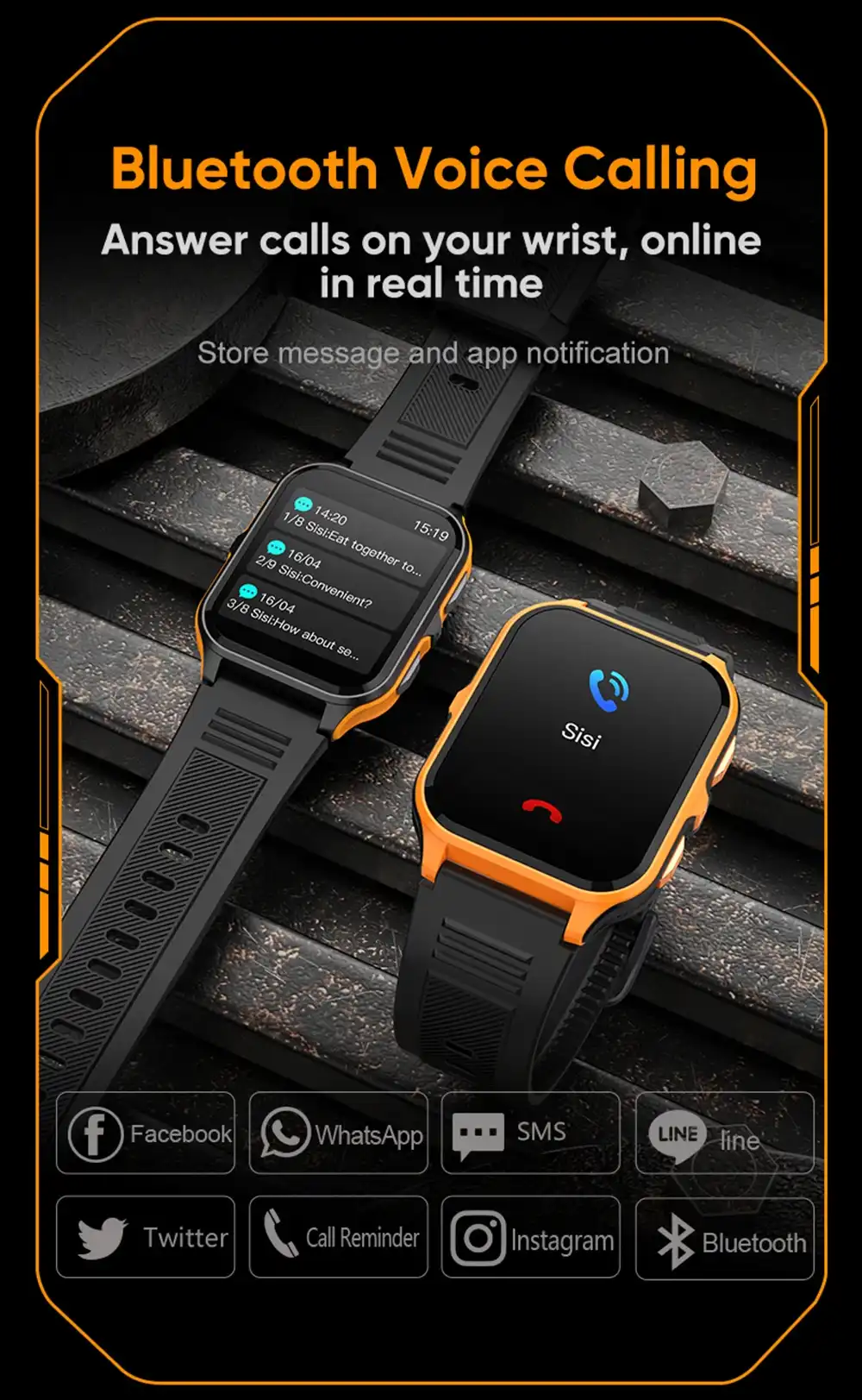 Colmi P73 Bluetooth Calling Smartwatch 3
