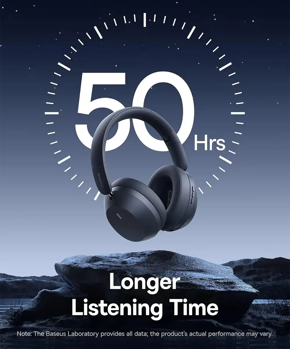 Baseus Bass 35 Max Wireless Headphones 3