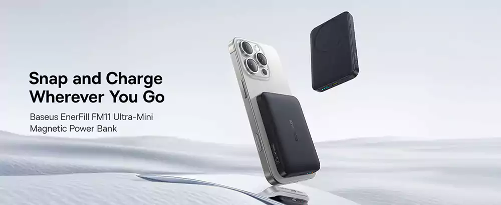 Baseus EnerFill FM11 10000mAh 22.5W Magnetic MagSafe Power Bank 2