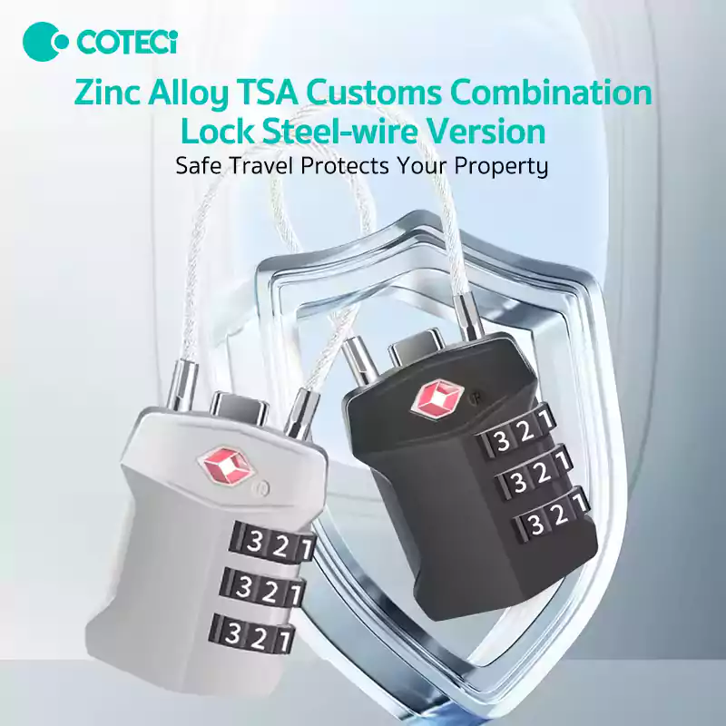 Coteci TR-005 TSA Customs Combination Lock 2