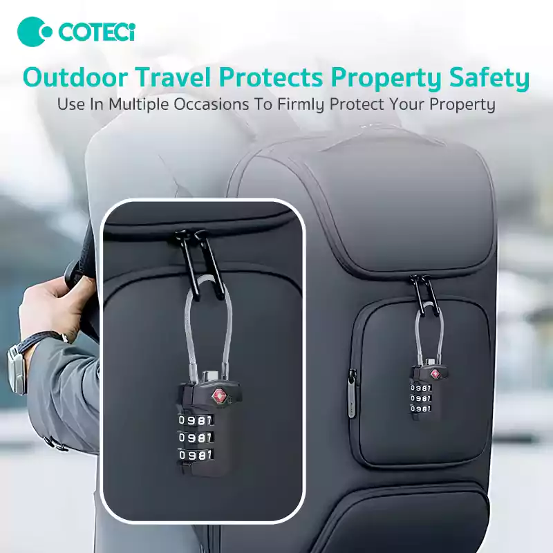 Coteci TR-005 TSA Customs Combination Lock 3
