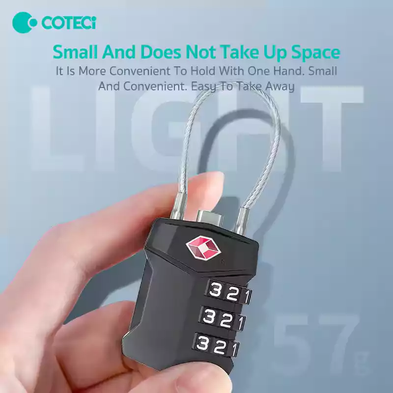 Coteci TR-005 TSA Customs Combination Lock 5