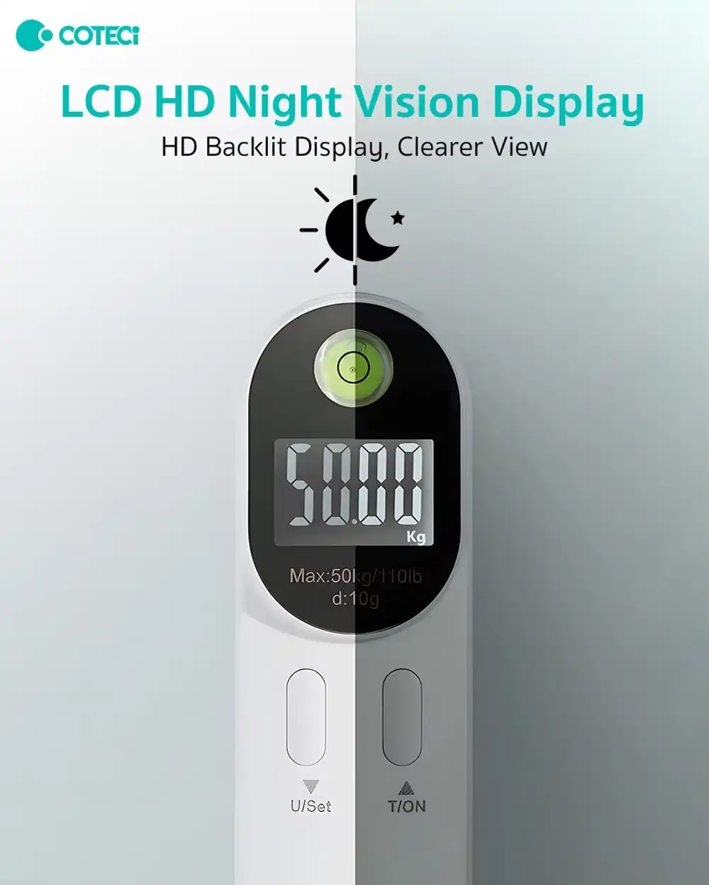 Coteci TR-044 Digital Luggage Scale 3