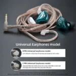 KZ OFC Flat Earphone Upgrade Cable 3.5mm 4