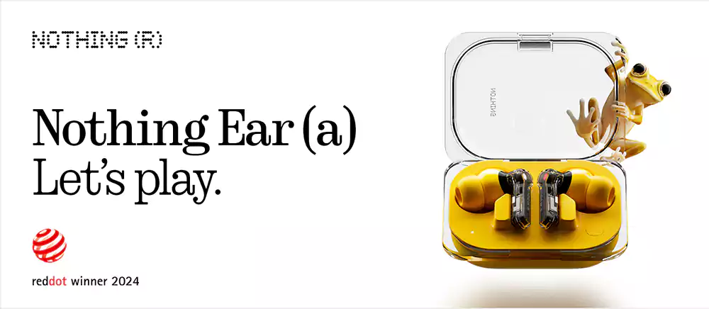 Nothing Ear (a) ANC True Wireless Earbuds 1