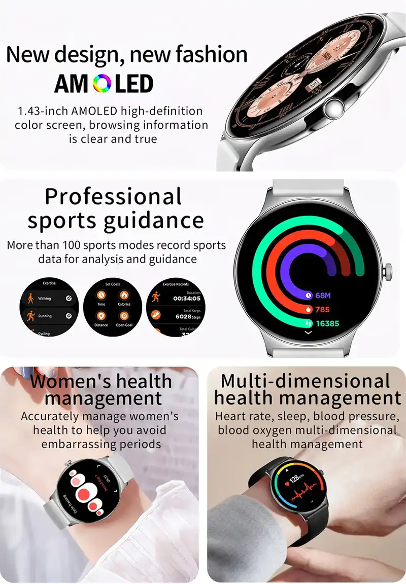 Colmi V89 AMOLED Display Smartwatch 2