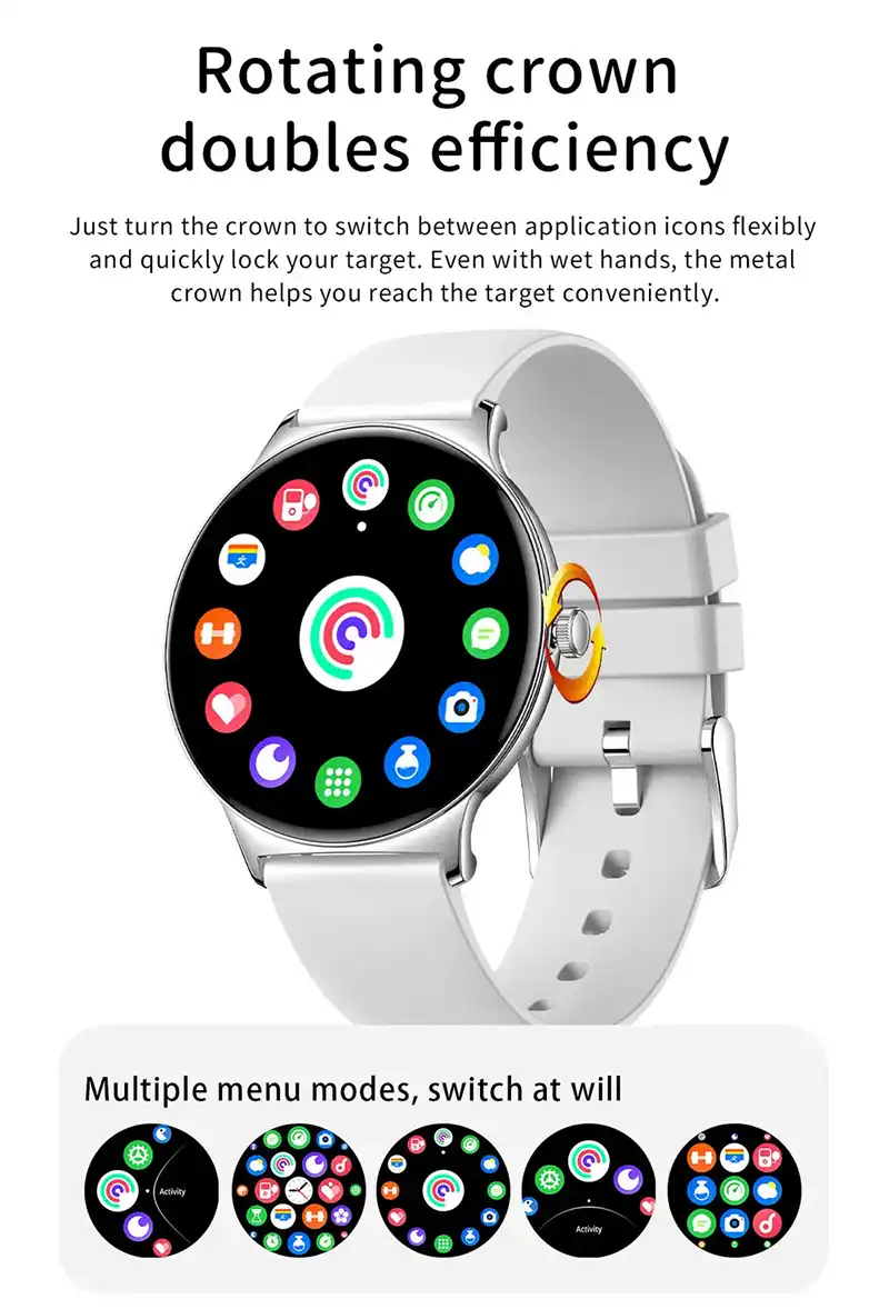 Colmi V89 AMOLED Display Smartwatch 3