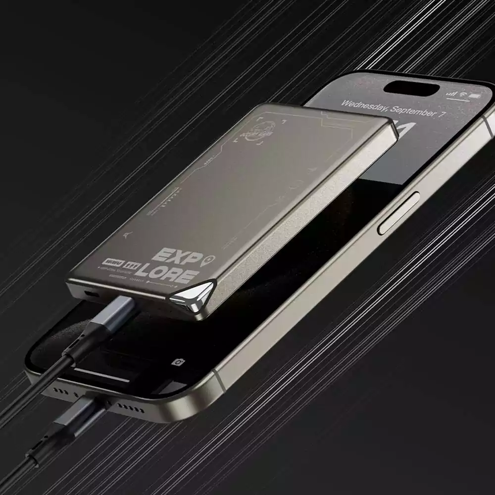 WiWU Wi-P020 Ultra Thin 10000mAh MagSafe Wireless Power Bank 2