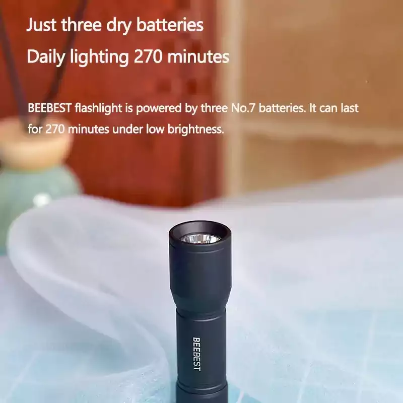 Xiaomi Beebest F1 Portable LED Flashlight 5