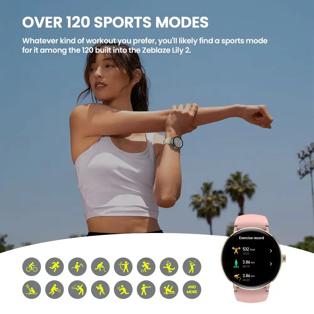 Zeblaze Lily 2 Ladies Smartwatch 4