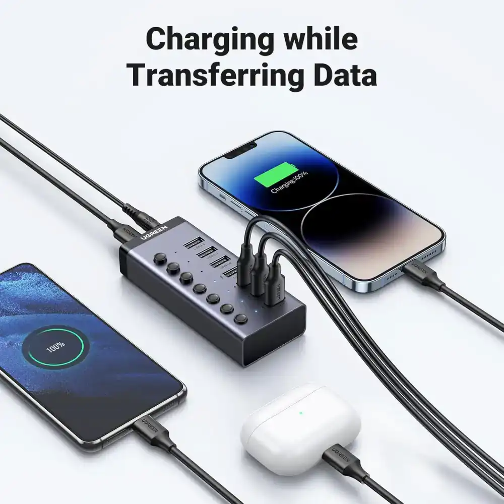 3-Ugreen 7-Port USB 3.0 Hub CM481