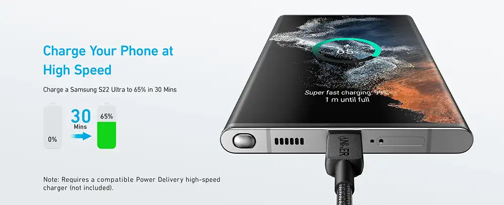 Anker 322 USB-C to USB-C Cable 2
