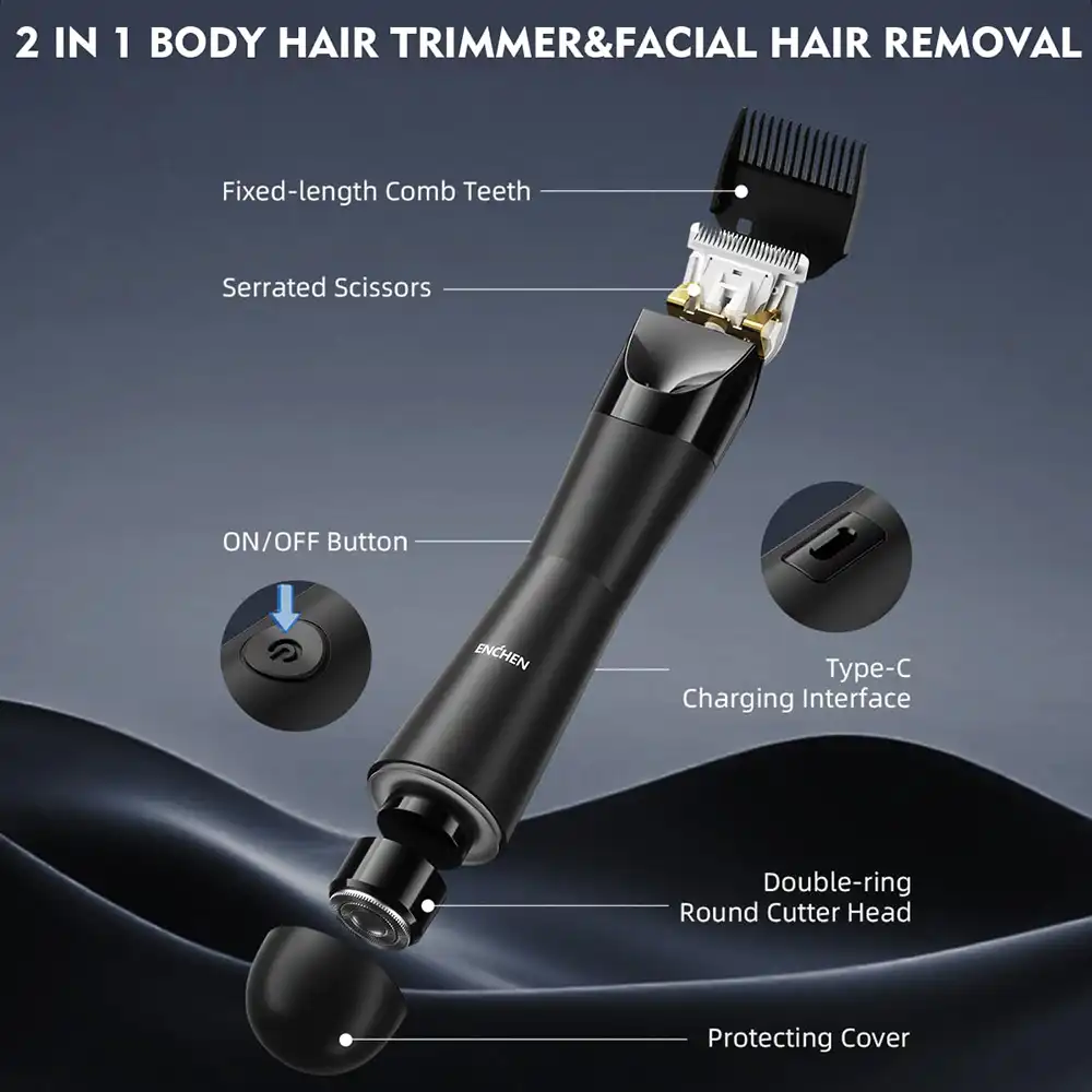 Enchen A4 2-in-1 Electric Shaver 2