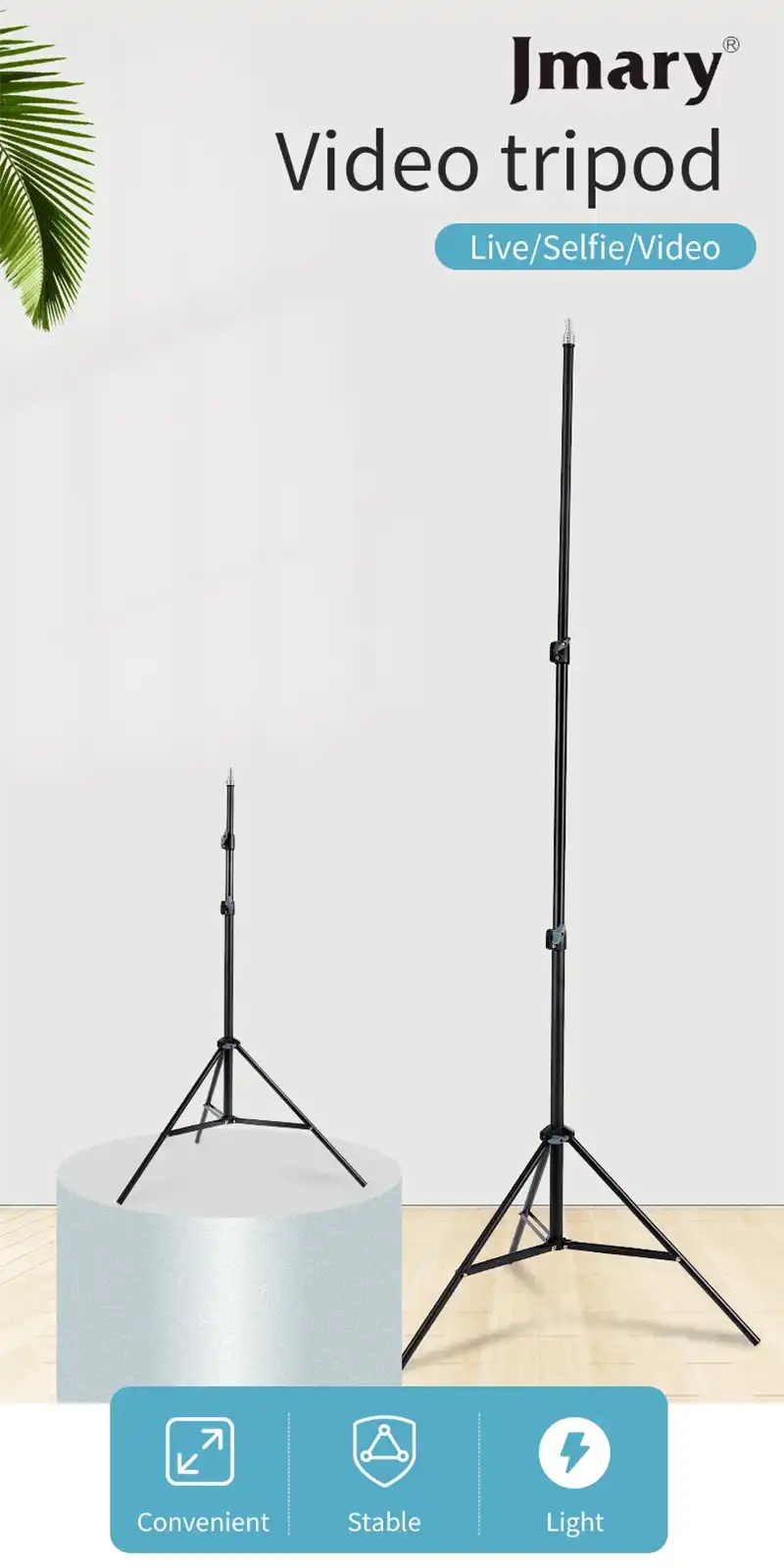 Jmary MT-75 Photography Tripod 2