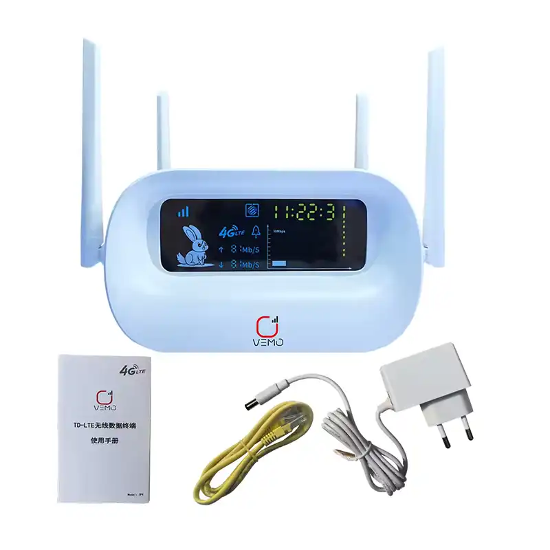 VEMO K12 4G WiFi Router with Clock 4
