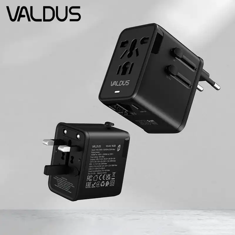 Valdus VL33 GaN 33W Universal Charger Socket-2
