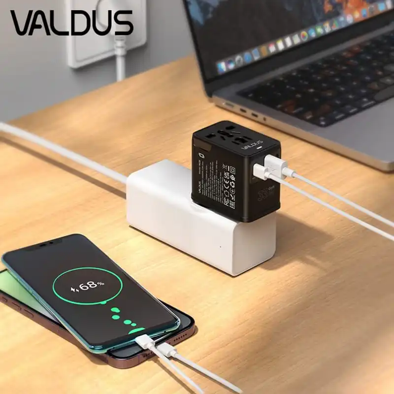 Valdus VL33 GaN 33W Universal Charger Socket-3