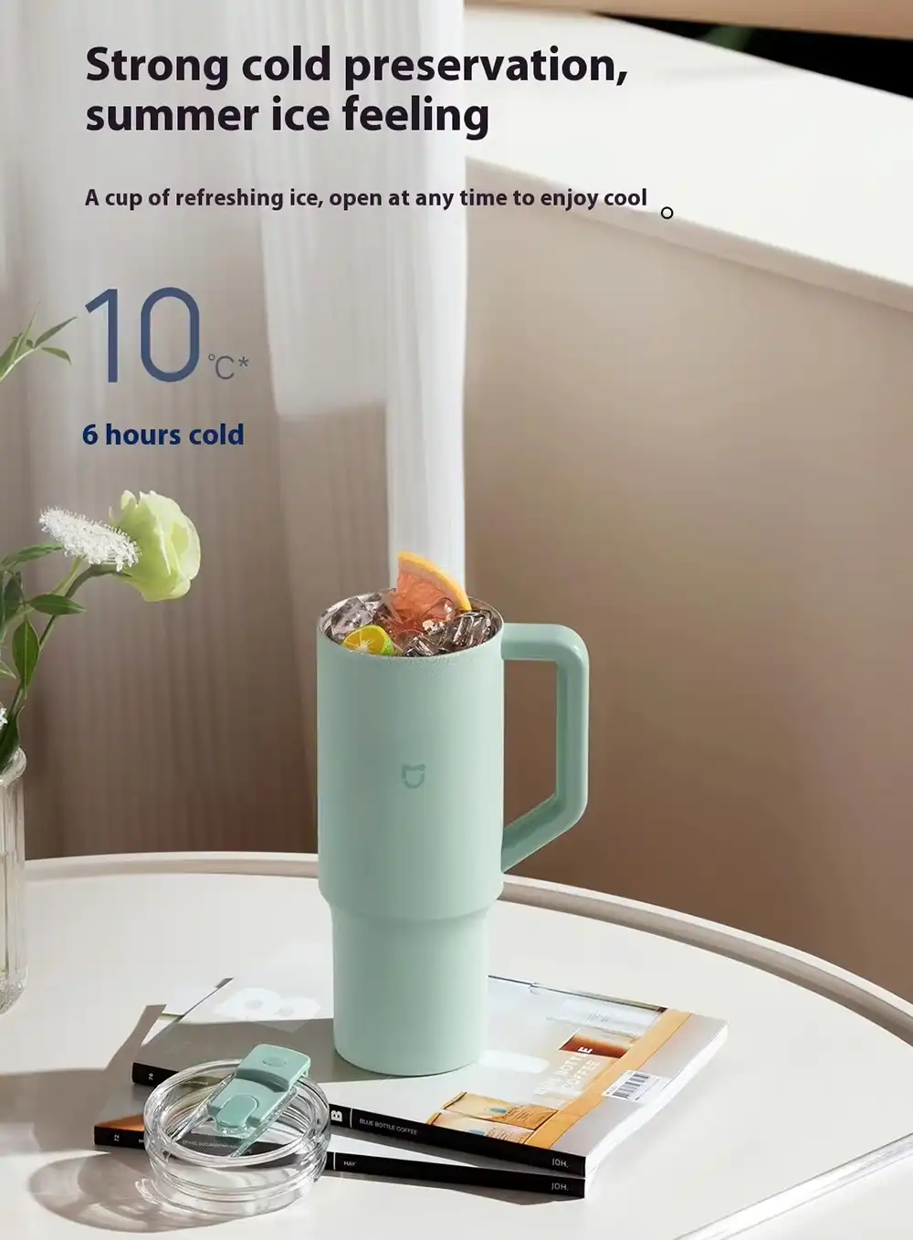 Xiaomi Mijia Straw Mug 1L Water Cup-6
