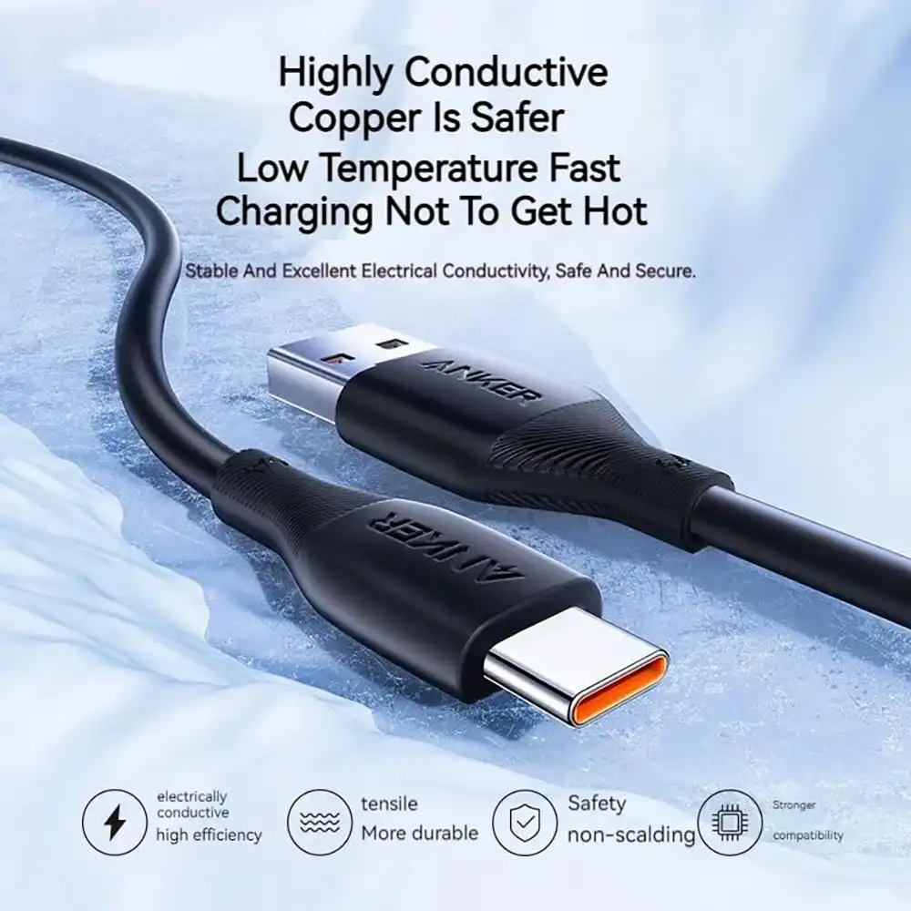 Anker A8001 USB-A to USB-C 100W 6A Cable-4