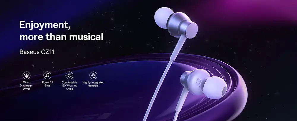 Baseus Encok CZ11 Wired Type-C Earphones-2