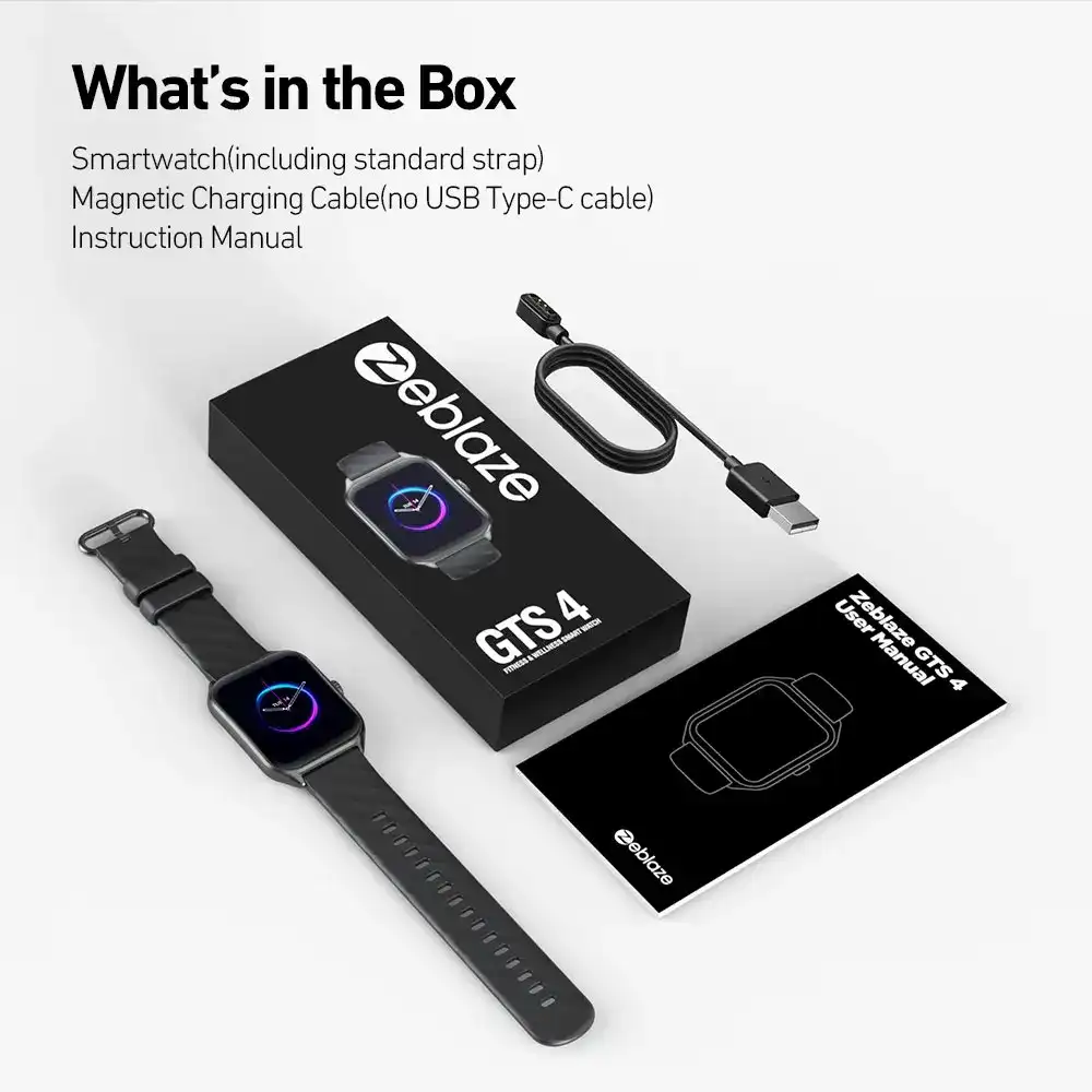 Zeblaze GTS 4 AMOLED Display Smart Watch-3