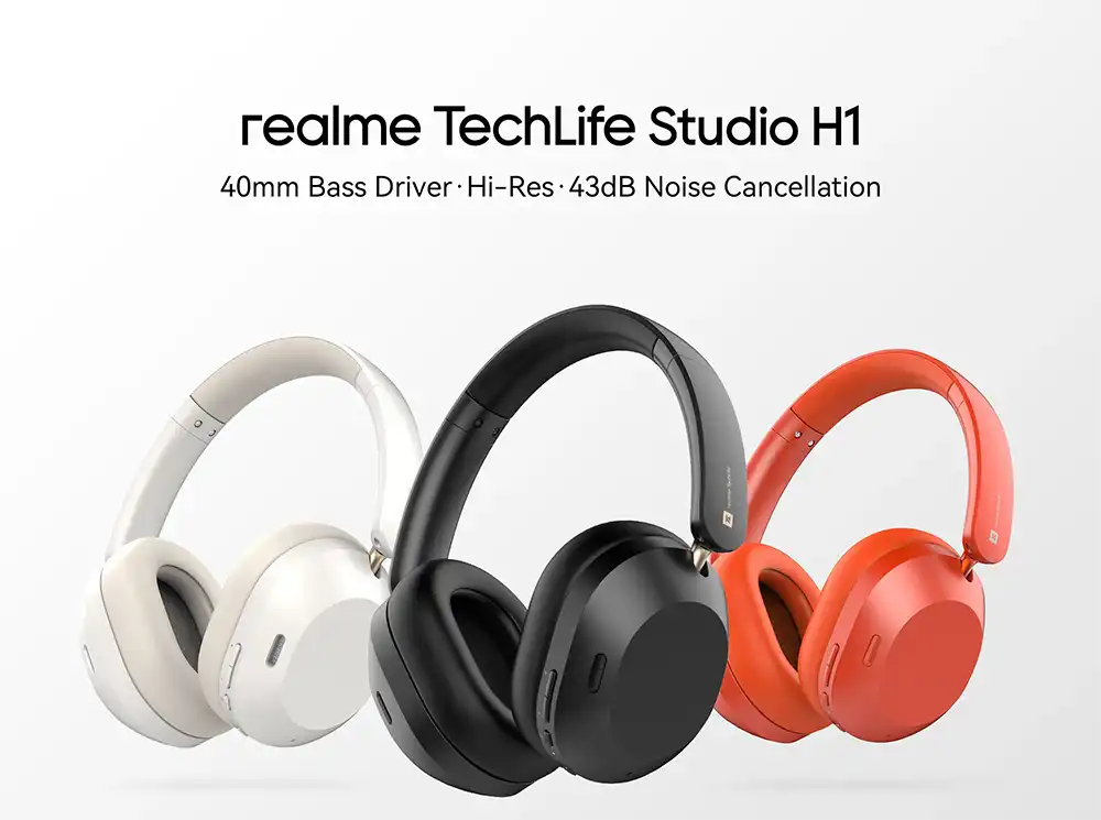 realme TechLife Studio H1 Wireless Headphones-1