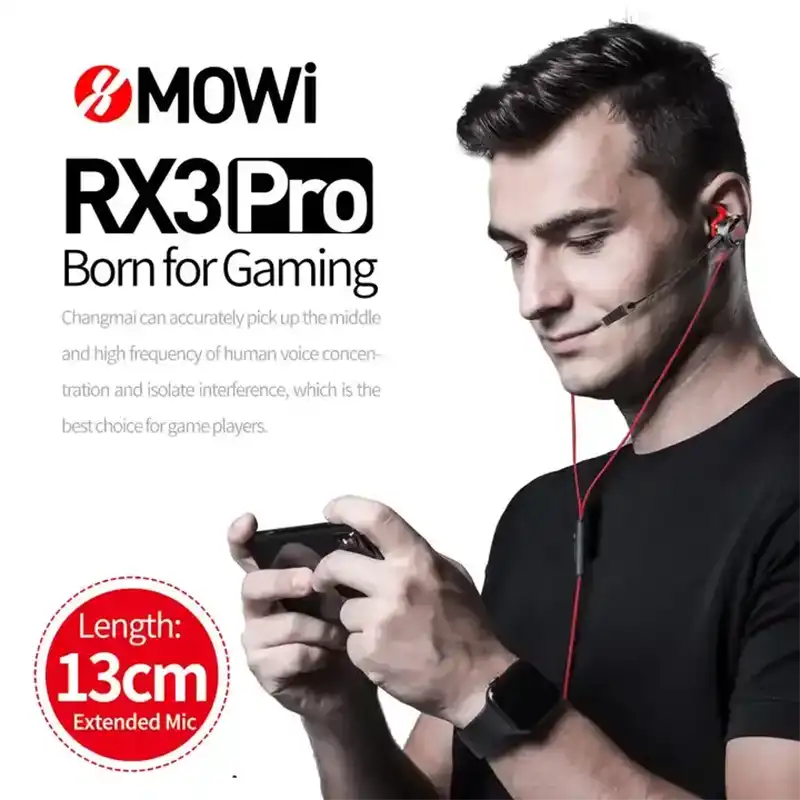 PLEXTONE XMOWI RX3 Pro Dual Mic Gaming Earphones-2