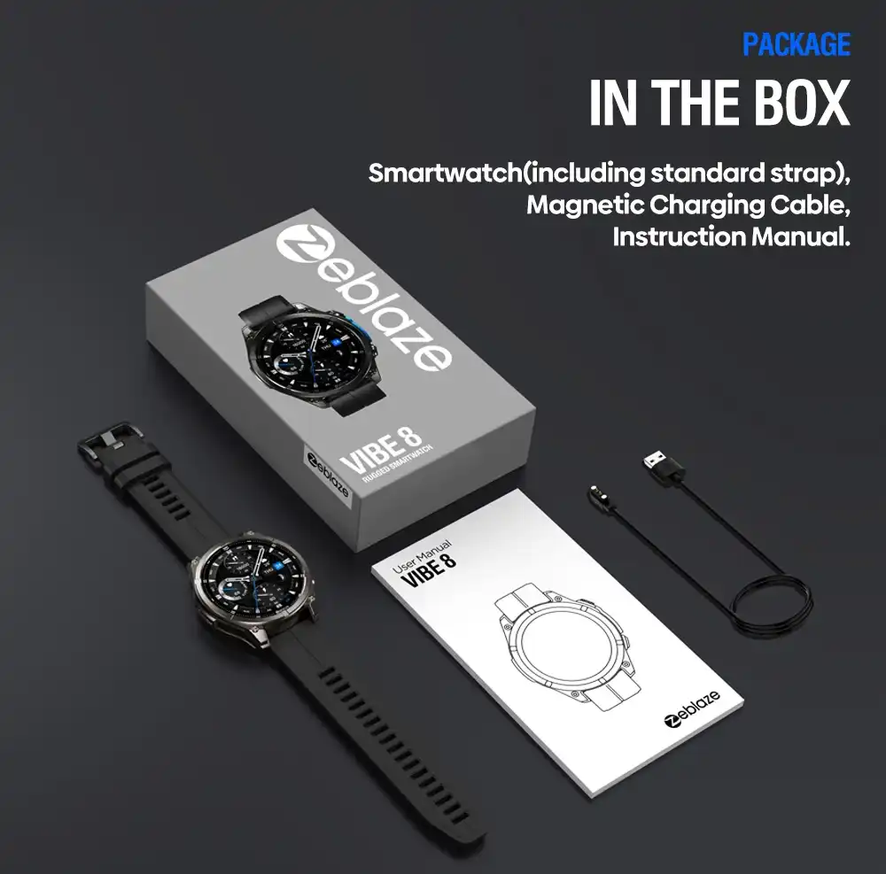 Zeblaze Vibe 8 Rugged Smartwatch-5