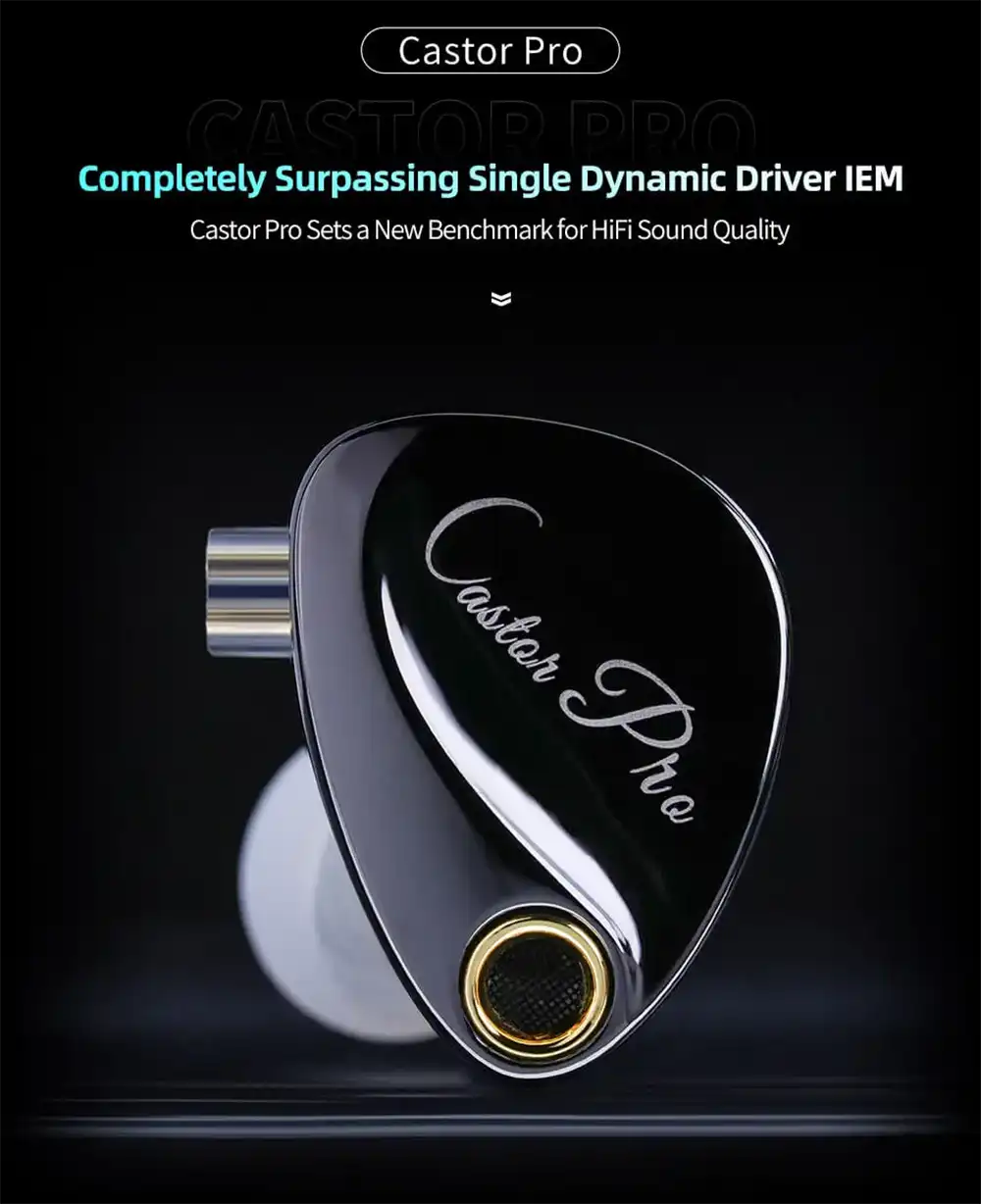 KZ Castor Pro Dynamic Driver IEM Earphones