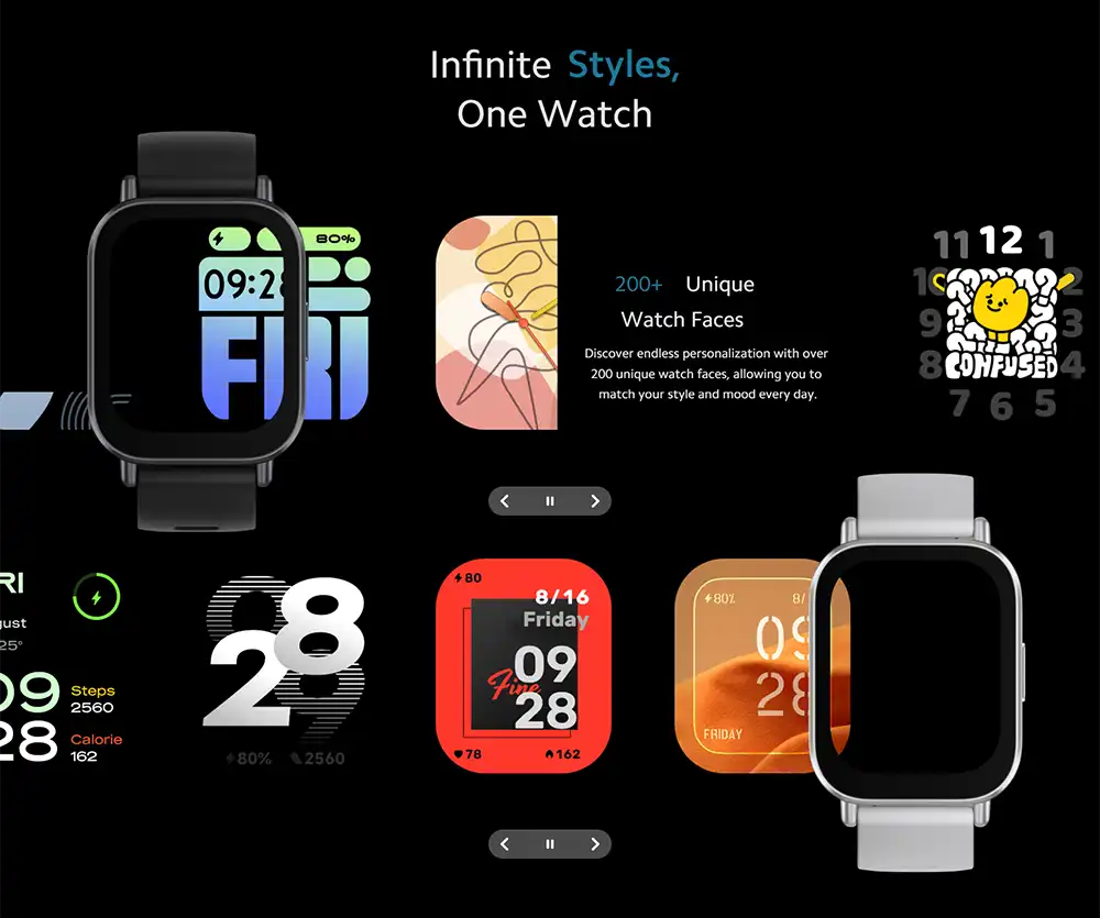 Redmi Watch 5 Active Bluetooth Calling Smartwatch 4