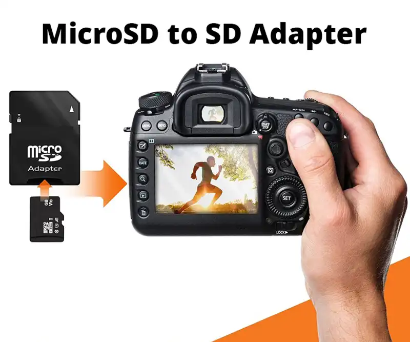 Transcend MicroSD to SD Memory Card Adapter-2