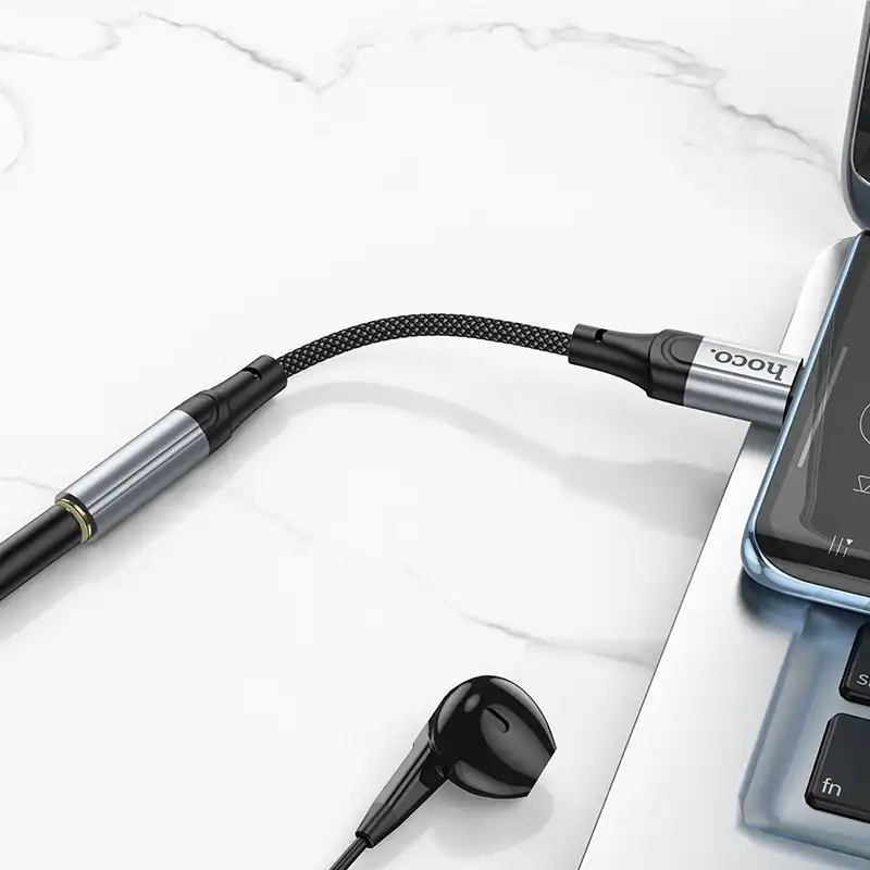 Hoco LS36 USB Type-C to 3.5mm DAC Audio Converter-3