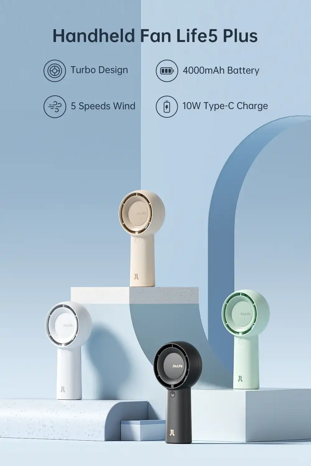 JisuLife FA43 Handheld Turbo Fan 1