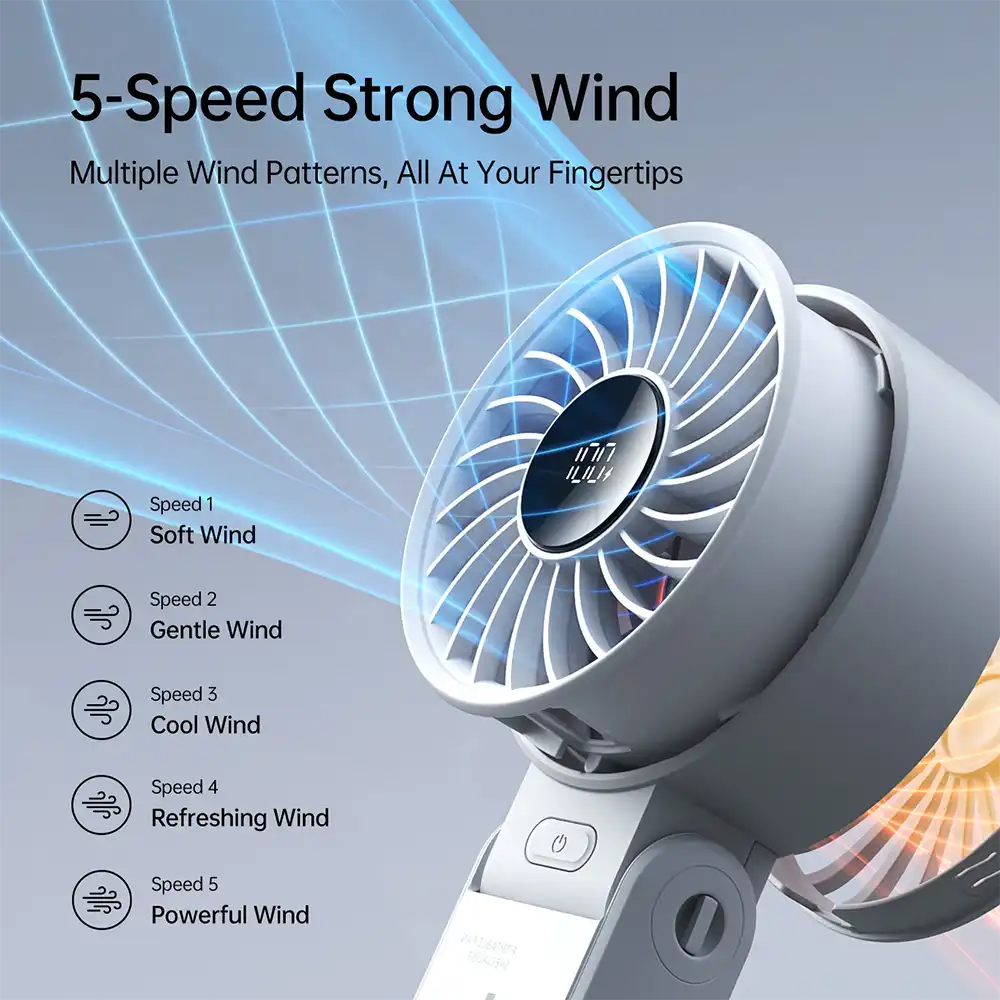 Jisulife Handheld Fan Life 7 Portable Hand Fan-2