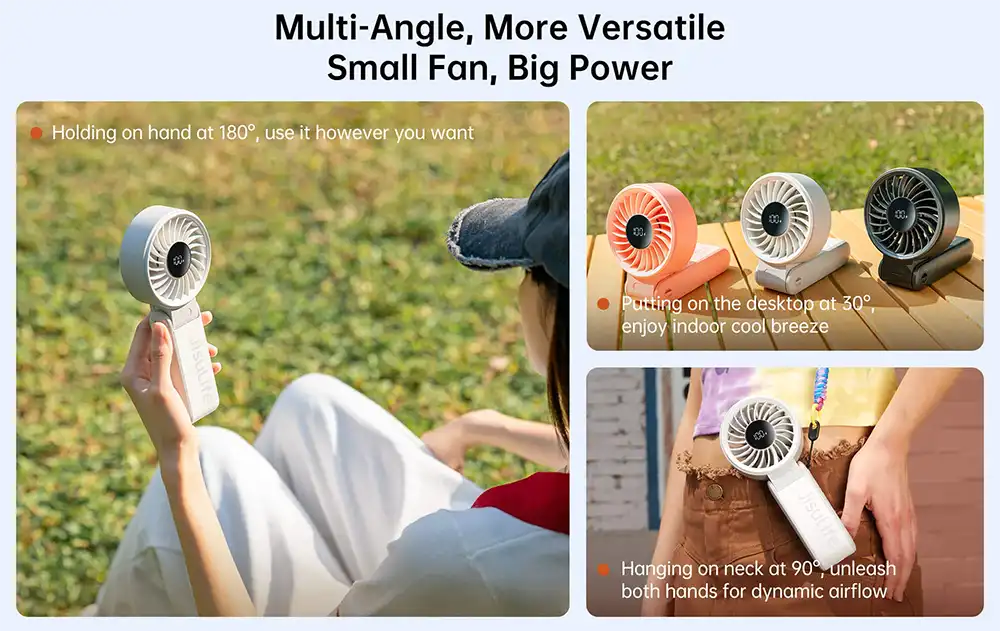 Jisulife Handheld Fan Life 7 Portable Hand Fan-4