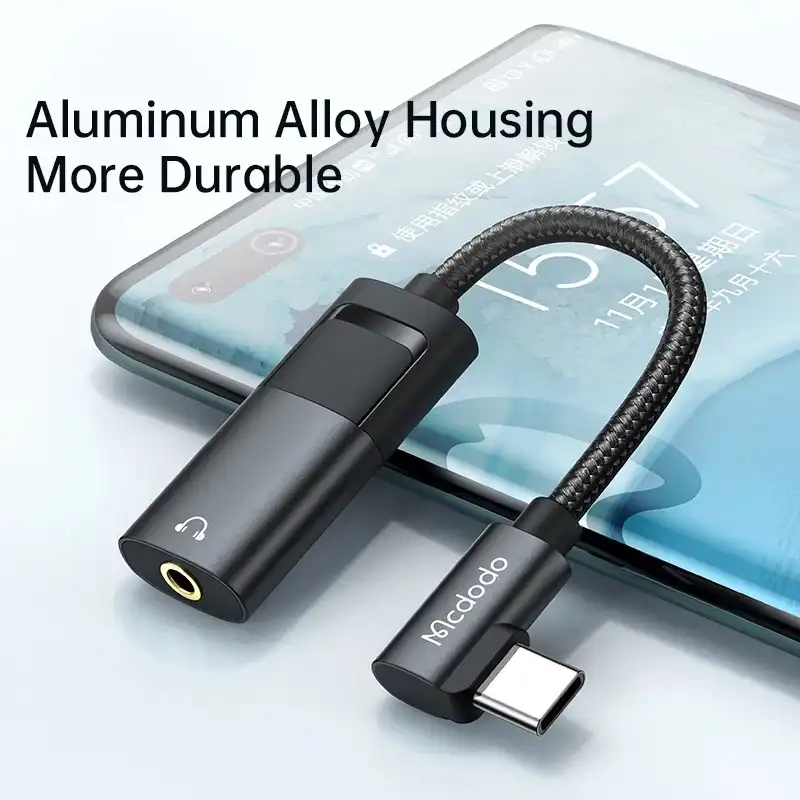 Mcdodo CA-1880 USB-C to DC 3.5mm & USB-C Digital Audio Adapter 3