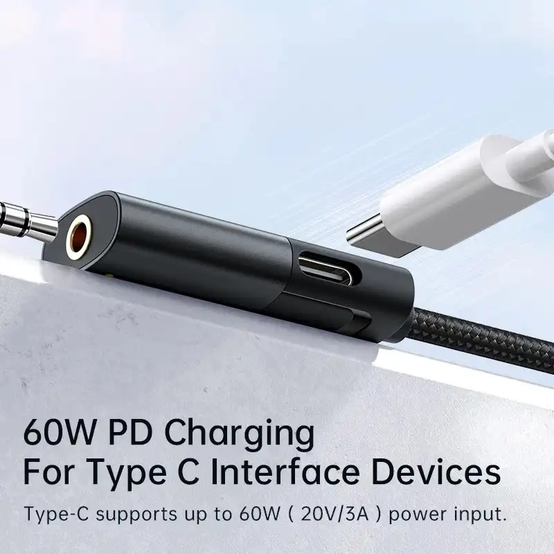 Mcdodo CA-1880 USB-C to DC 3.5mm & USB-C Digital Audio Adapter 4