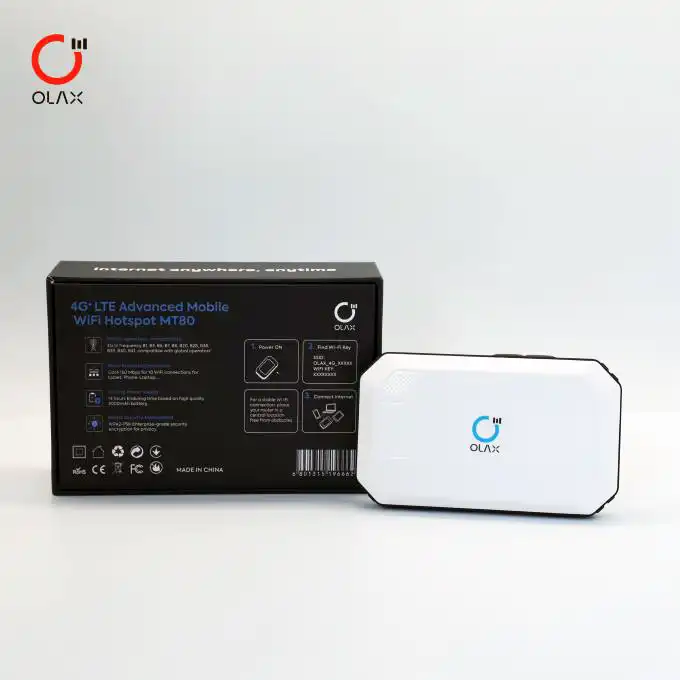 Olax MT80 4G+ LTE WiFi 6 Mobile Pocket Router 3