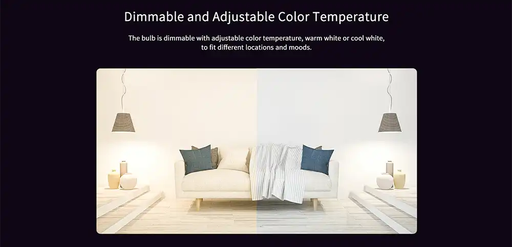 Xiaomi Yeelight W3 Colorful Smart Bulb E26-4