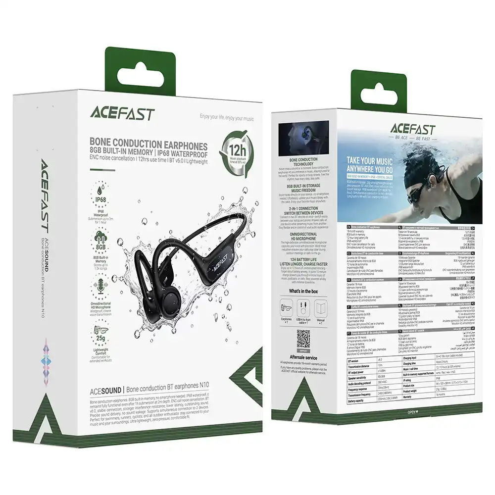 Acefast N10 Bone Conduction Earphones-3