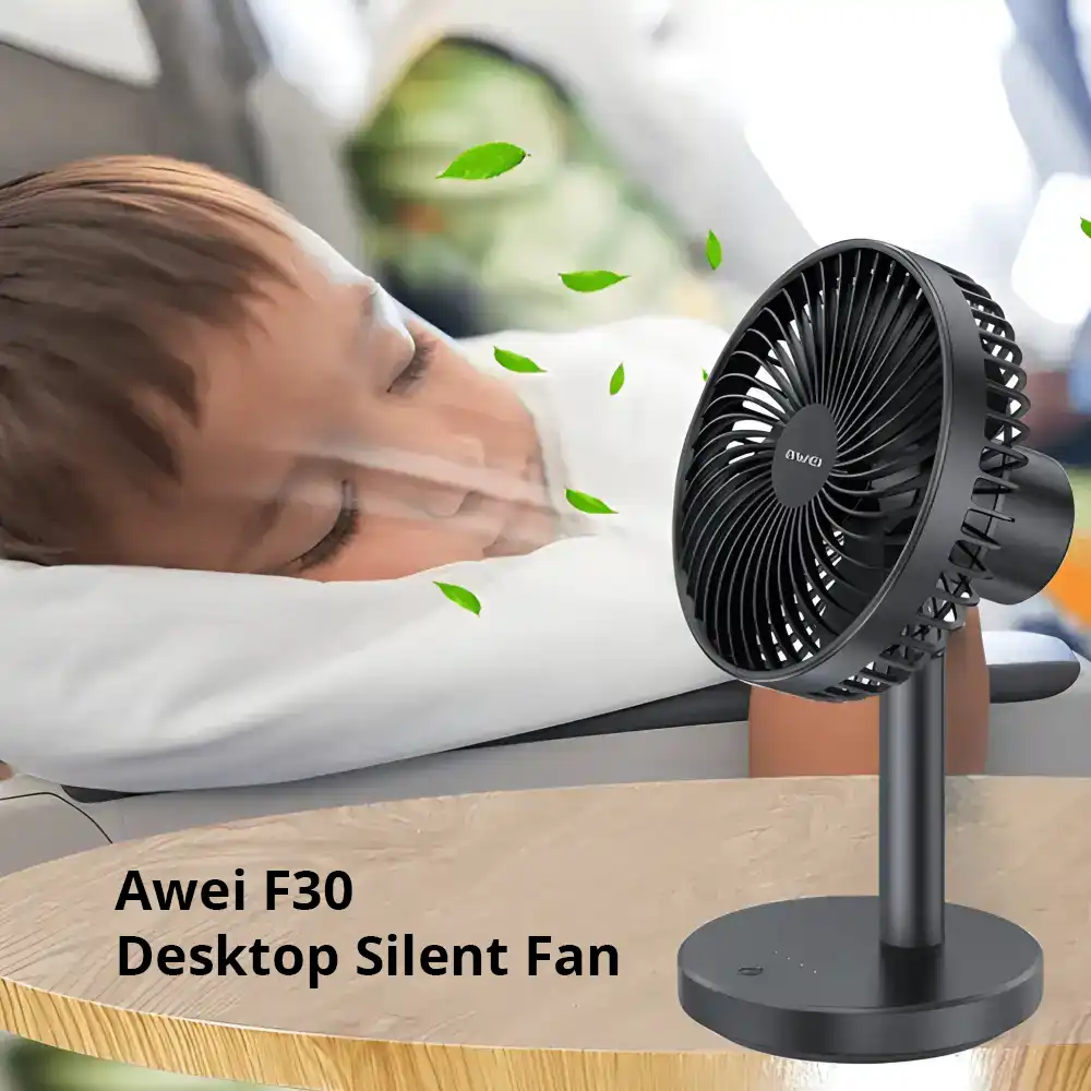 Awei F30 Desktop Silent Fan-1