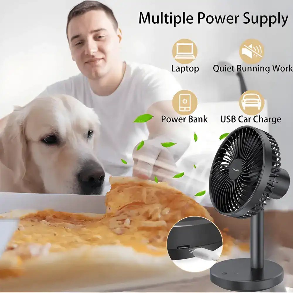 Awei F30 Desktop Silent Fan-2