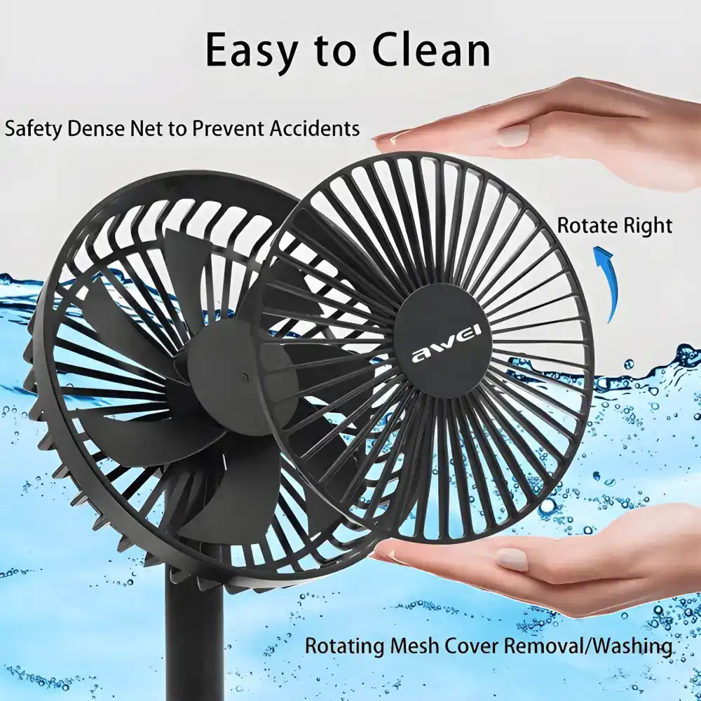 Awei F30 Desktop Silent Fan-3