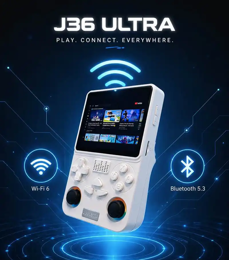 J36 Ultra Handheld WiFi Gaming Console-2