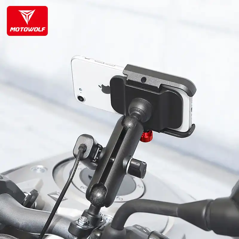 Motowolf MDL2821 Motorcycle Mobile Phone Holder-2