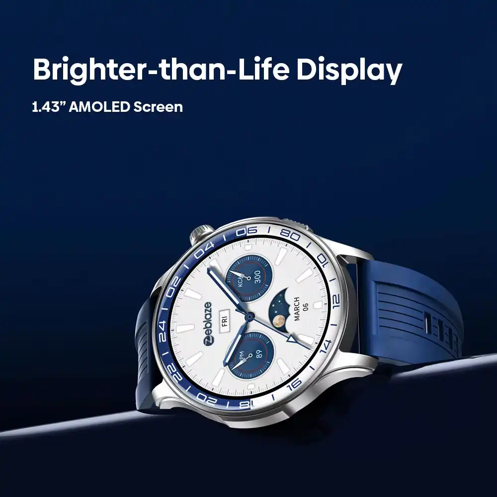 Zeblaze Btalk 4 Pro AMOLED Display Smartwatch