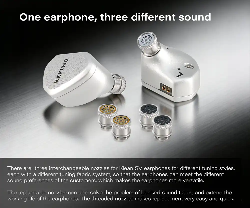 KEFINE Klean SV 10mm Dynamic Driver In-Ear Monitor Earphones-2